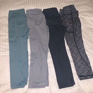 4 Leggings with pockets